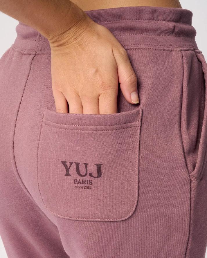 Yuj Paris Jogging Unisexe YOGA CLUB Burgundy - YUJ Paris