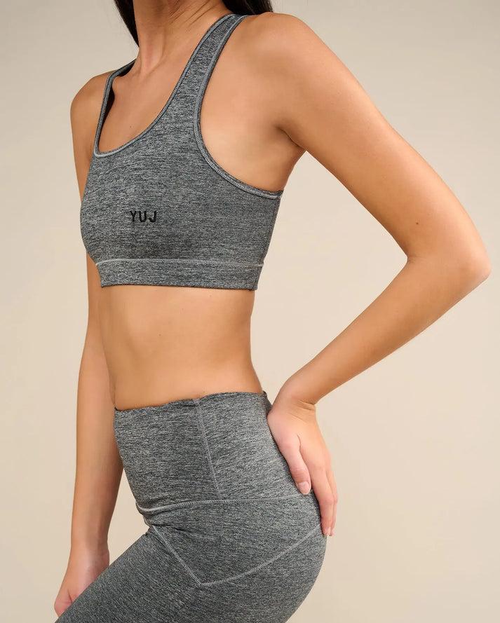 Yuj Paris Legging De Yoga Gris Chiné MANIPURA - YUJ Paris