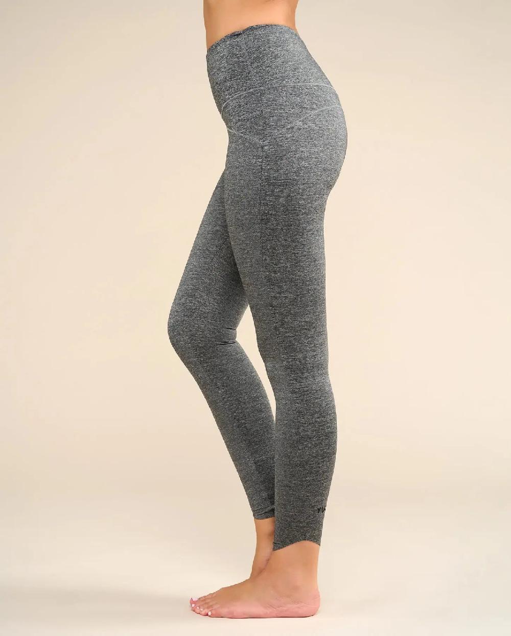yuj paris Legging de yoga gris chiné MANIPURA - YUJ Paris