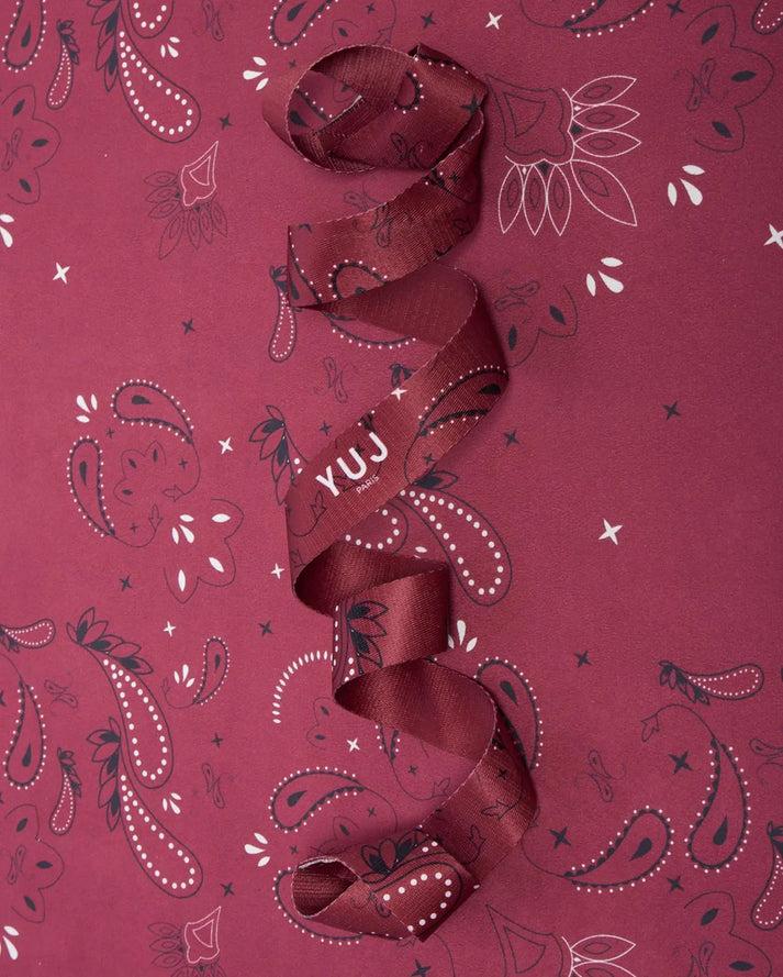 Yuj Paris Tapis De Yoga BANDANA RED - 1.55mm - YUJ Paris