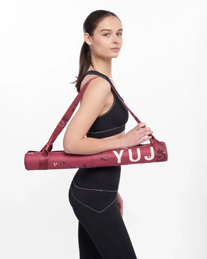 Yuj Paris Tapis De Yoga BANDANA RED - 1.55mm - YUJ Paris