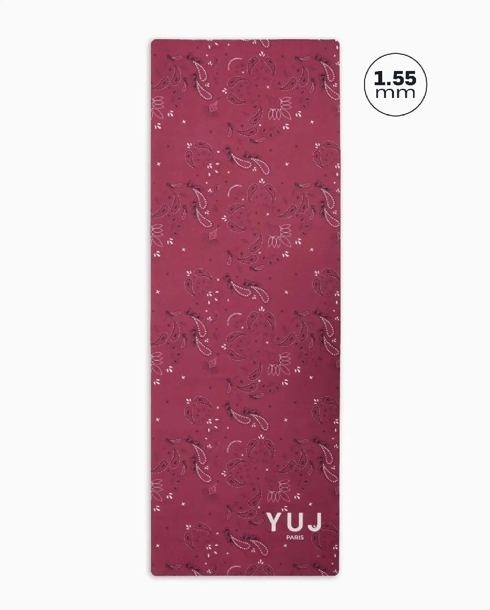 yuj paris Tapis de yoga BANDANA RED - 1.55mm - YUJ Paris