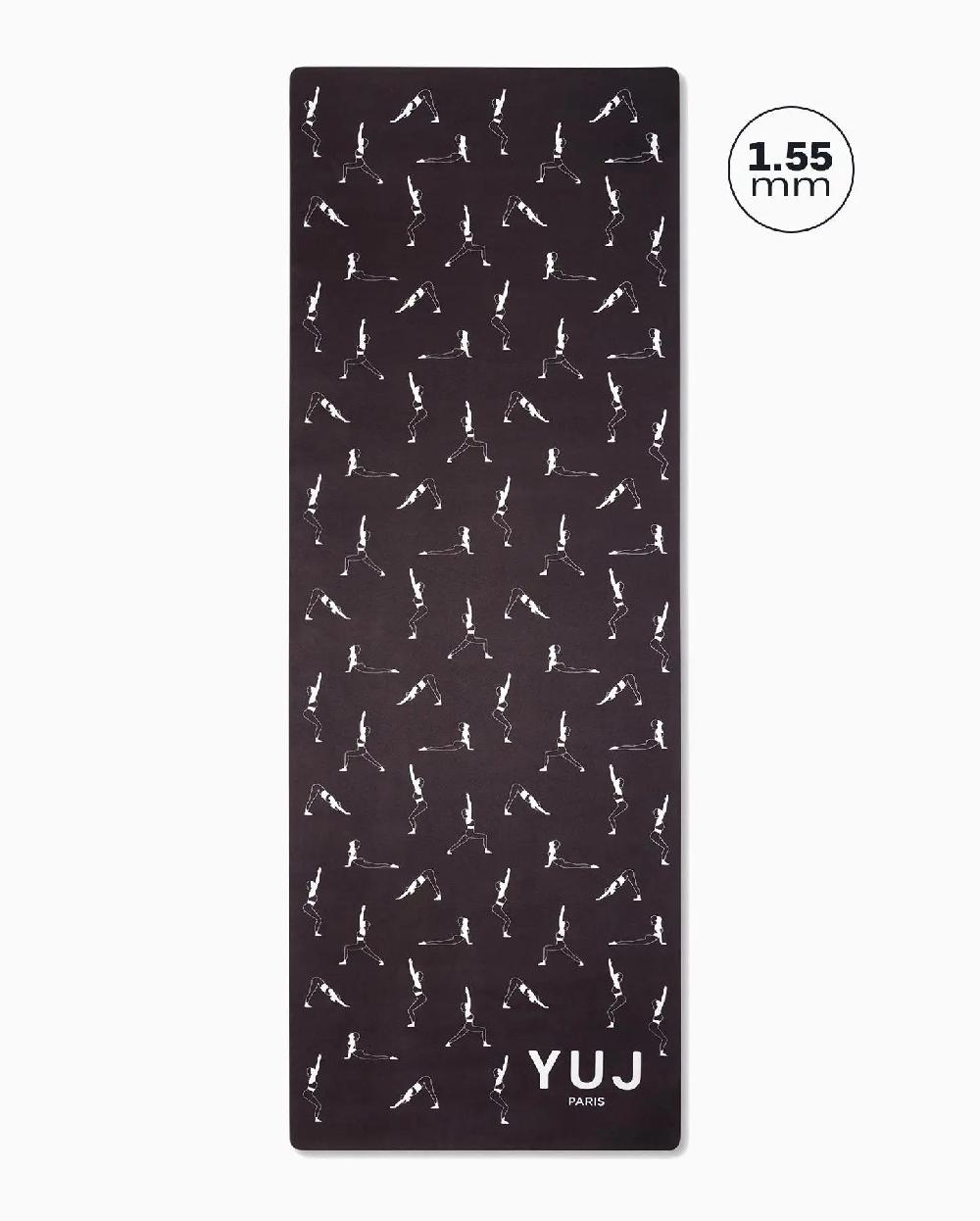 yuj paris Tapis de yoga Yogini Black - 1.55mm - YUJ Paris