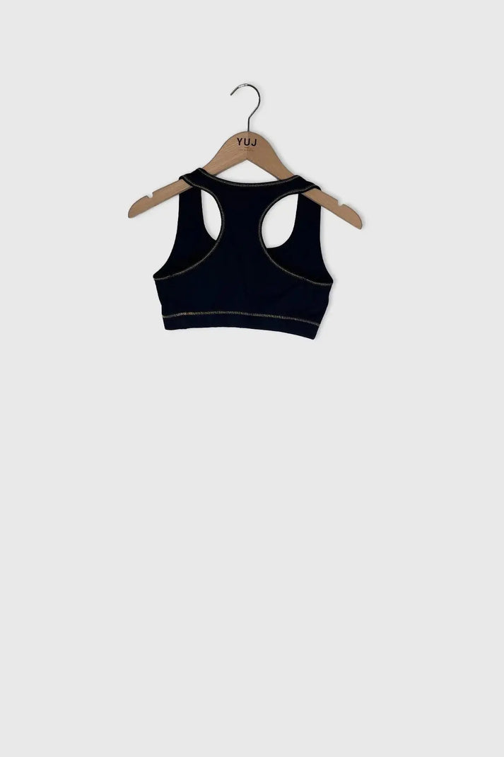 Yuj Paris #Brassière ANAHATA Noir/Gold // Taille M