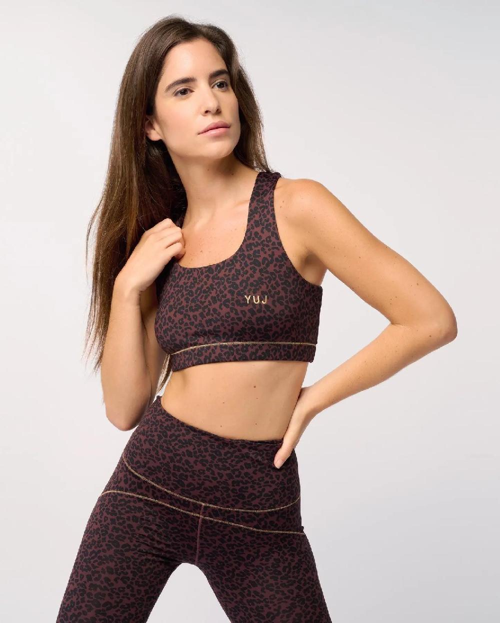 yuj paris Brassière de yoga LEOBROWN - YUJ Paris