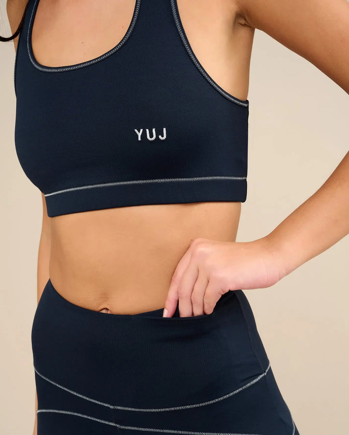 Yuj Paris Brassière De Yoga Navy ANAHATA - YUJ Paris
