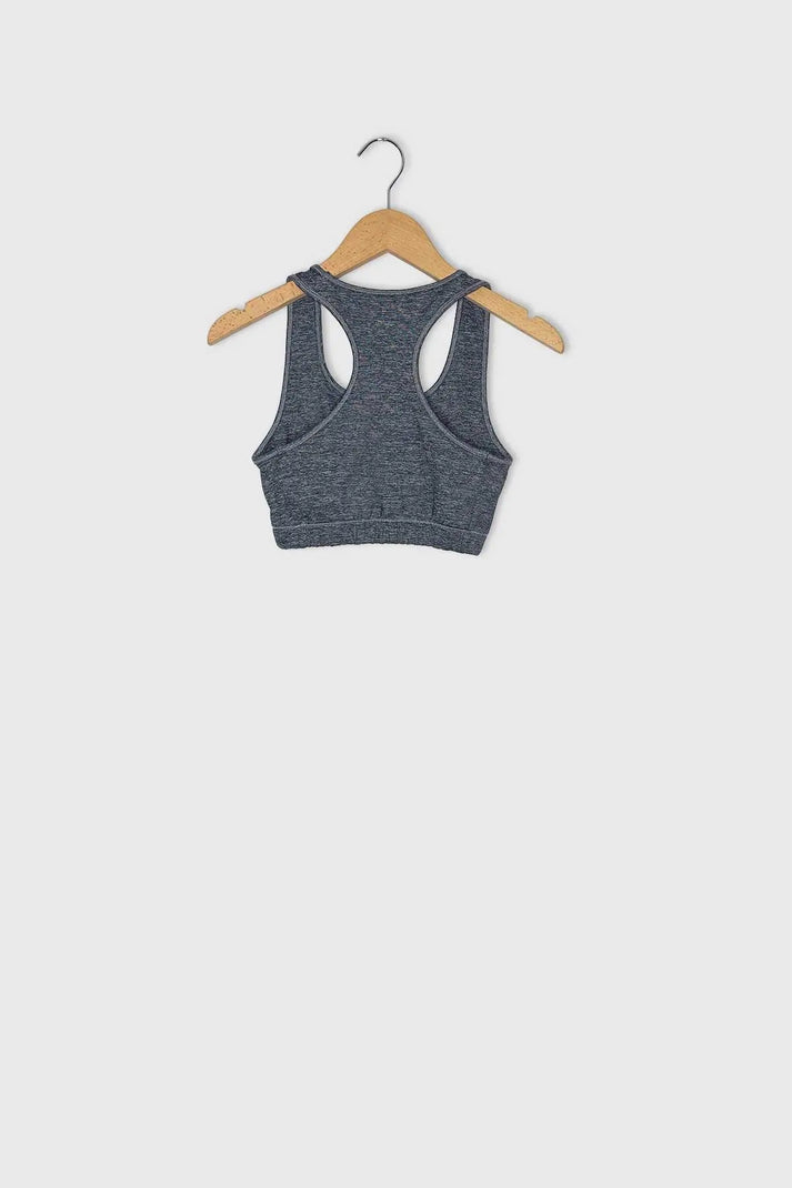 Yuj Paris # Brassière GRIS CHINÉ // Taille XS