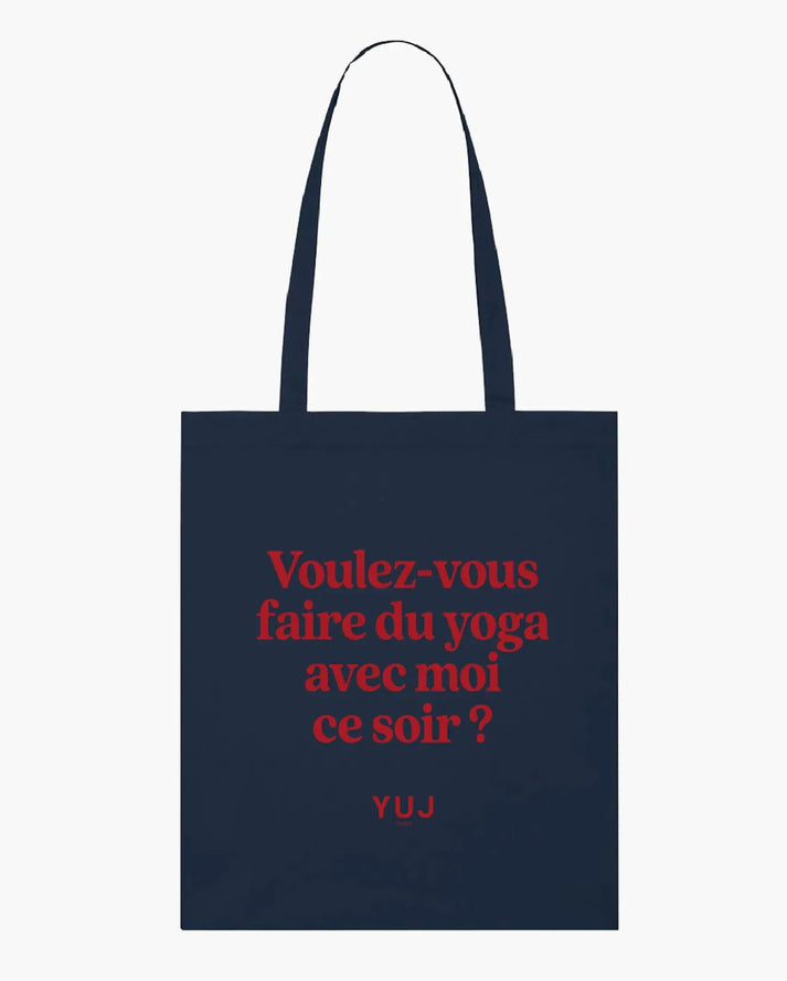 Yuj Paris Shopping Bag En Coton VOULEZ-VOUS ?
