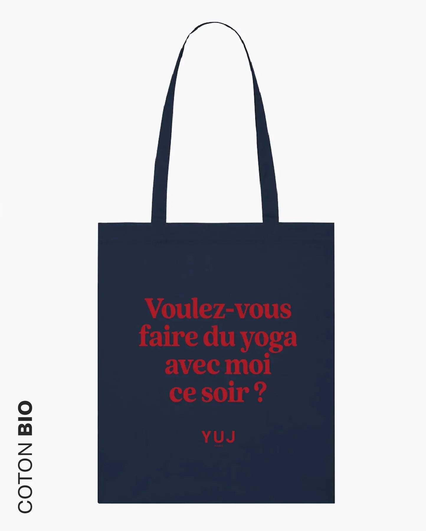 yuj paris Shopping bag en coton VOULEZ-VOUS ?