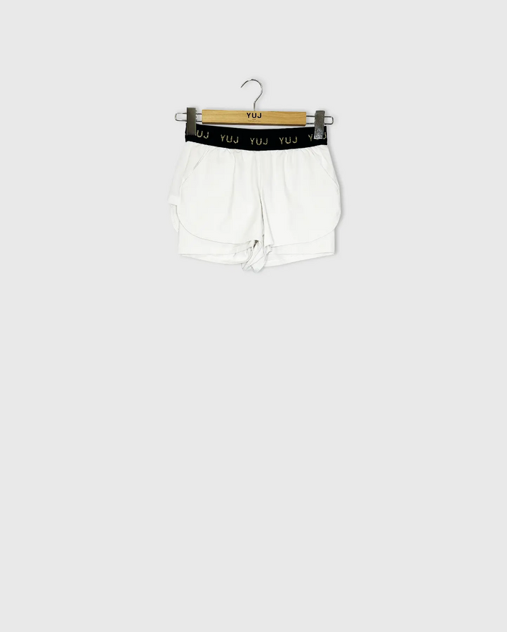 Yuj Paris # Short MOOVE Blanc // Taille S