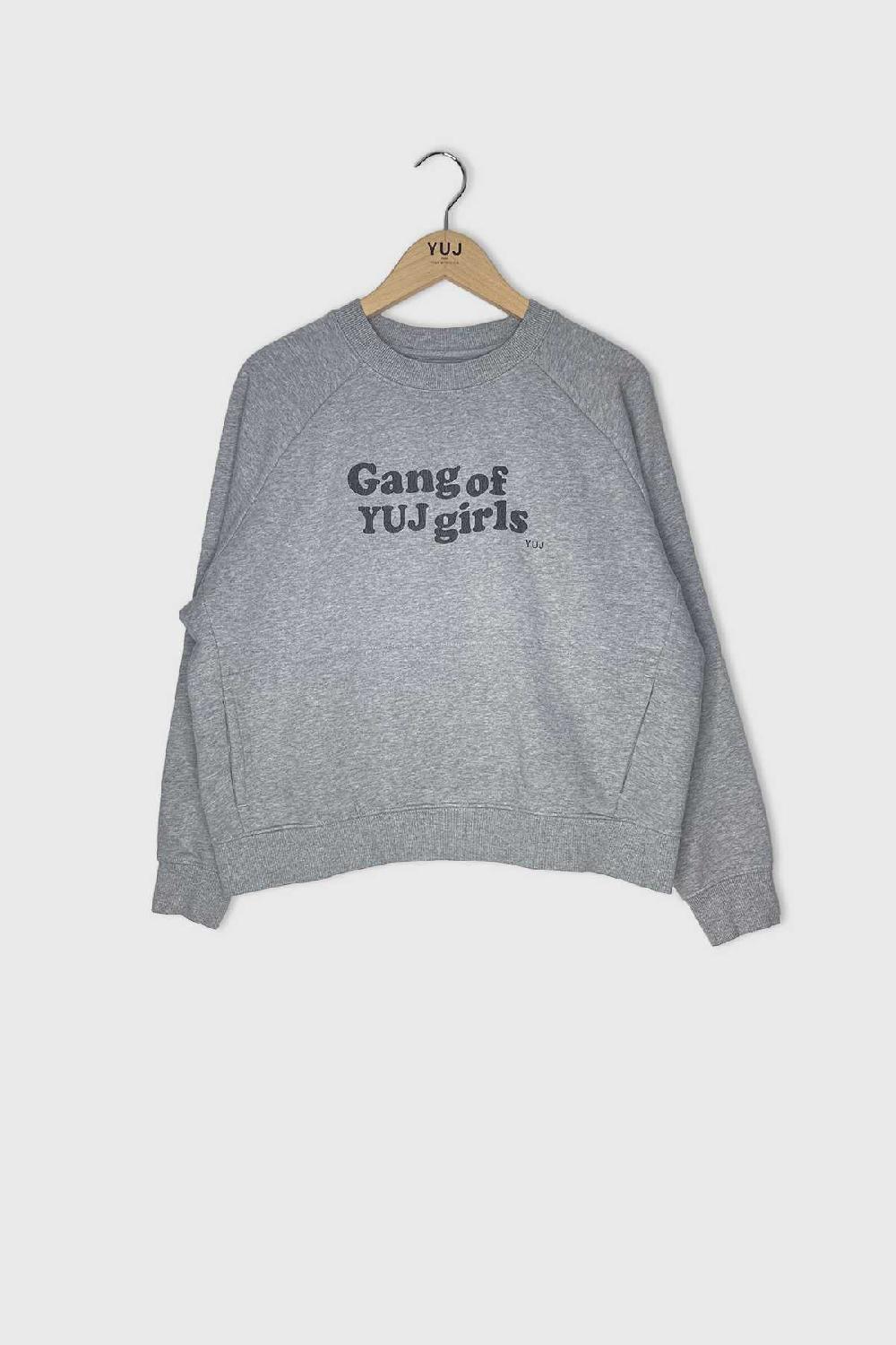 yuj paris # Sweat GANG of YUJ GIRL gris // Taille S