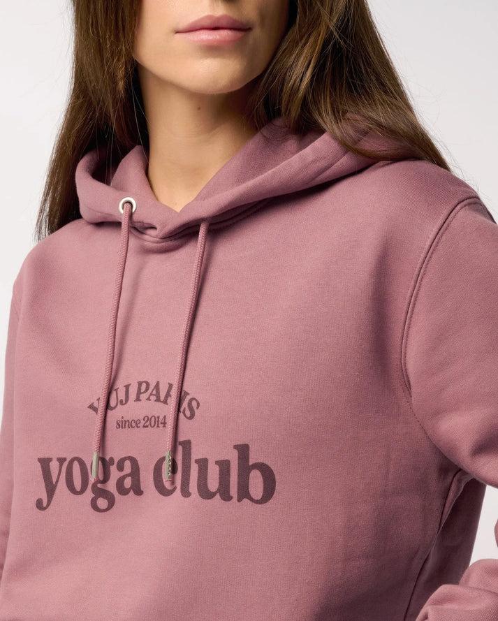Yuj Paris Sweat YOGA CLUB Burgundy - YUJ Paris Store
