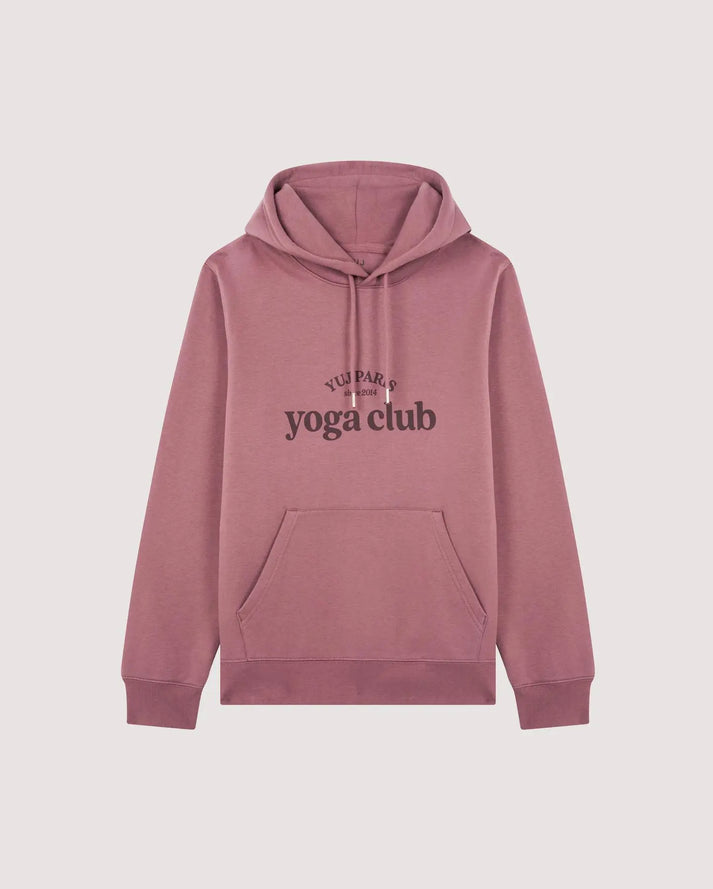 Yuj Paris Sweat YOGA CLUB Burgundy - YUJ Paris Store
