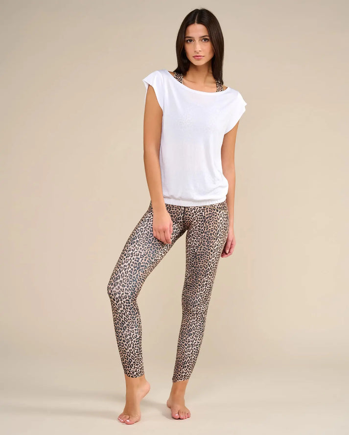 Yuj Paris T-shirt De Yoga Blanc SOFTEE - YUJ Paris