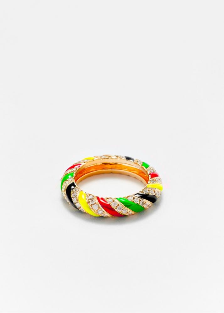 yvonne léon alliance torsade email jamaique or jaune