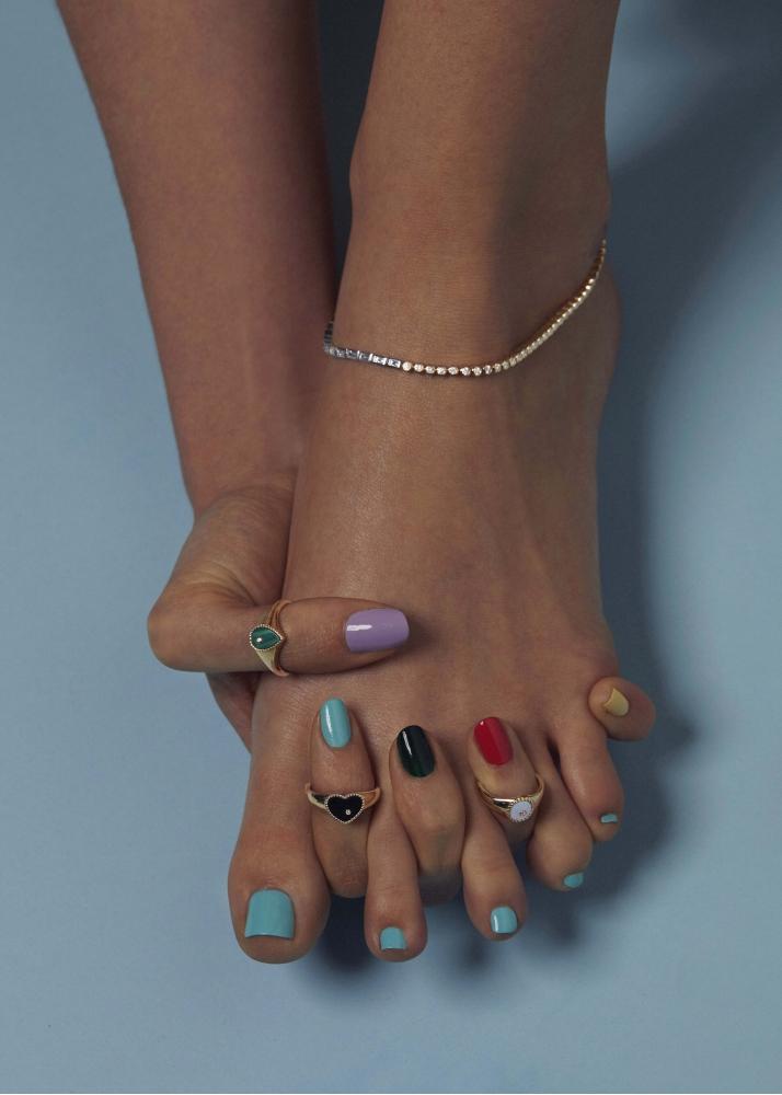 Yvonne Léon Bracelet Rivière Baguettes Clos Diamants 2 Ors