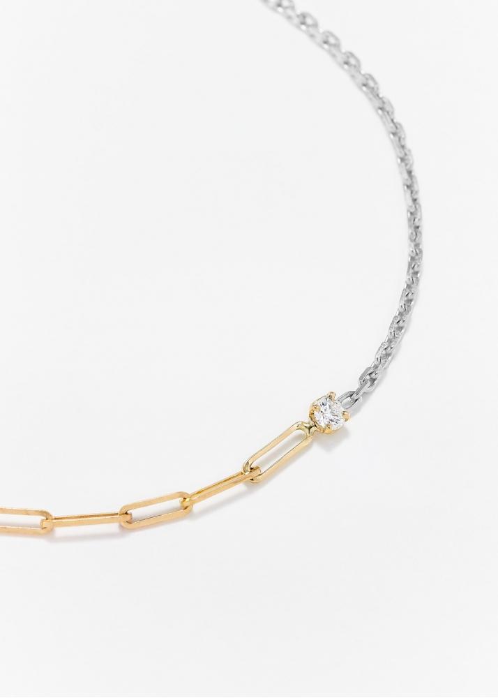 Yvonne Léon Bracelet Solitaire Diamant Rond Gm 2 Ors