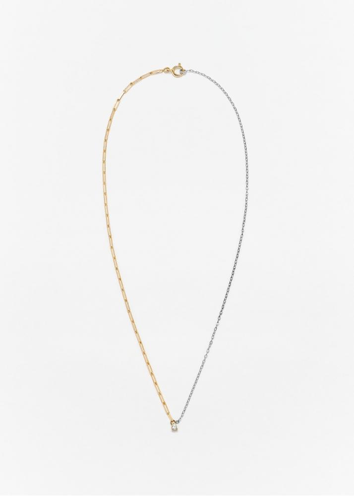 Yvonne Léon Collier Solitaire Diamant Poire Pm 2 Ors