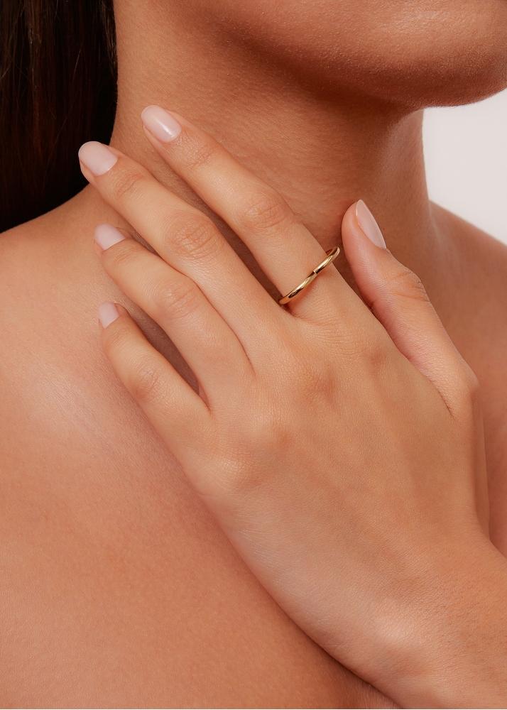 Yvonne Léon Alliance Coeur Or Jaune