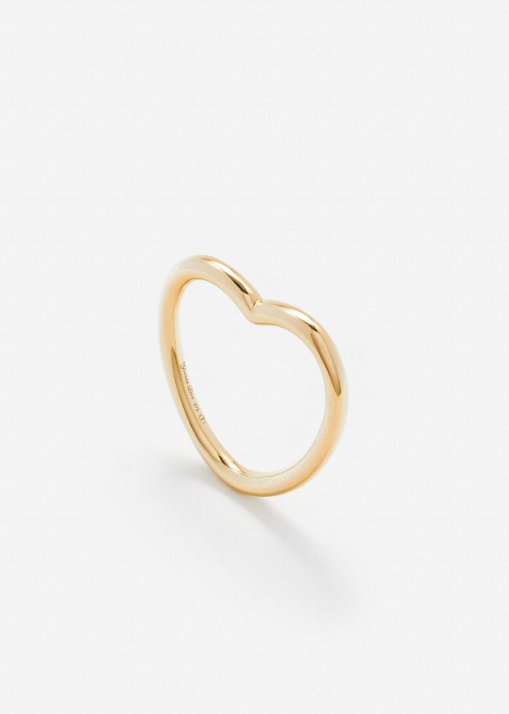 yvonne léon alliance coeur or jaune