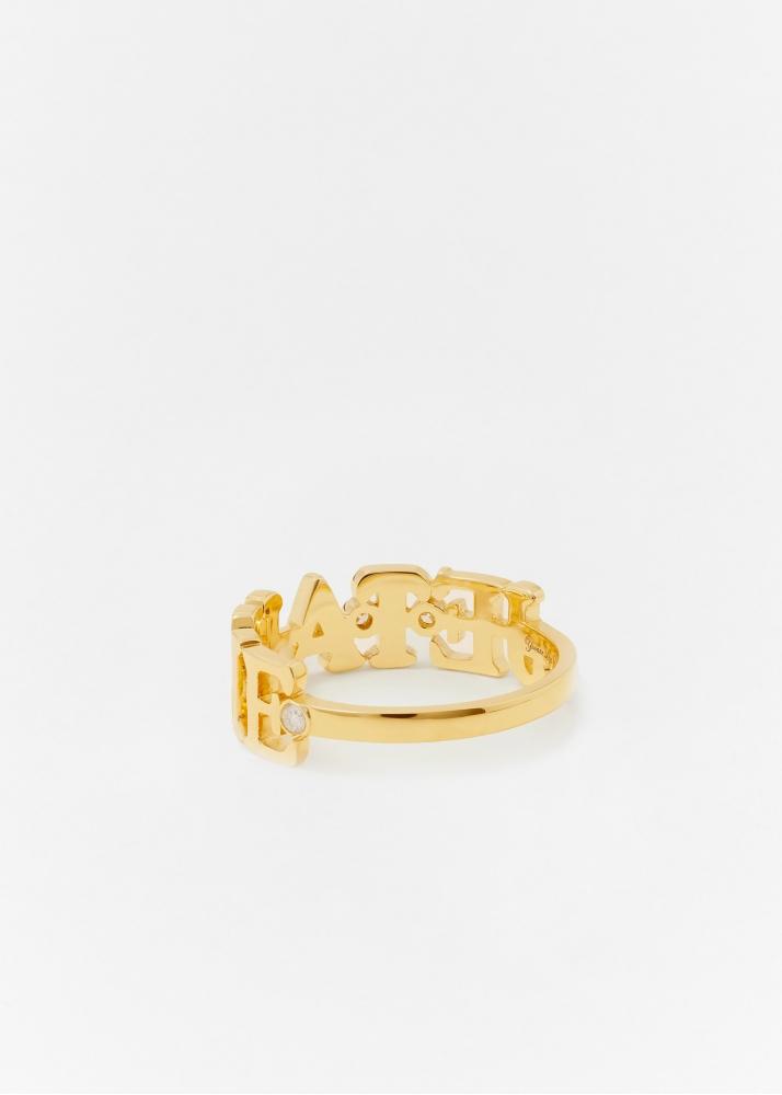 Yvonne Léon Bague Je T'aime Or Jaune