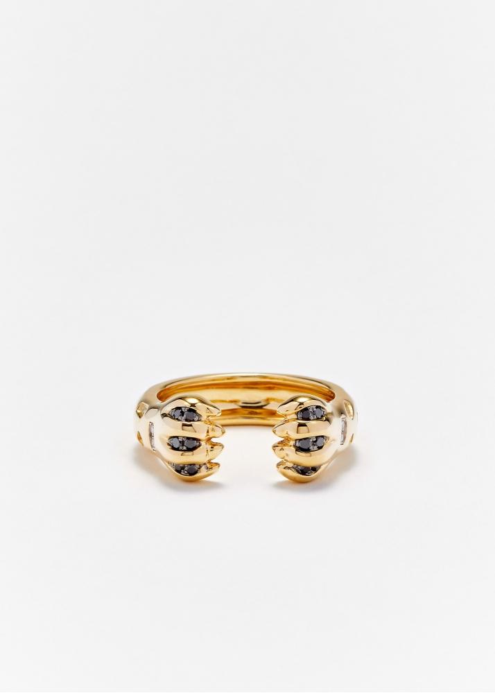 yvonne léon bague "papatte" or jaune