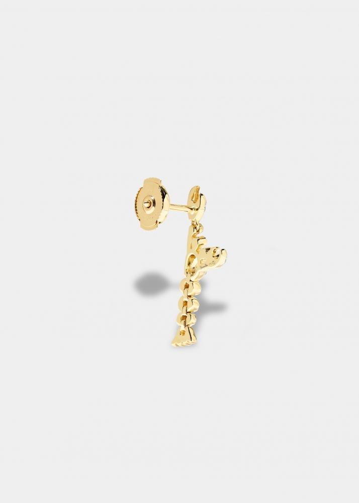 Yvonne Léon Boucle D'oreille Mini Homard Or Jaune