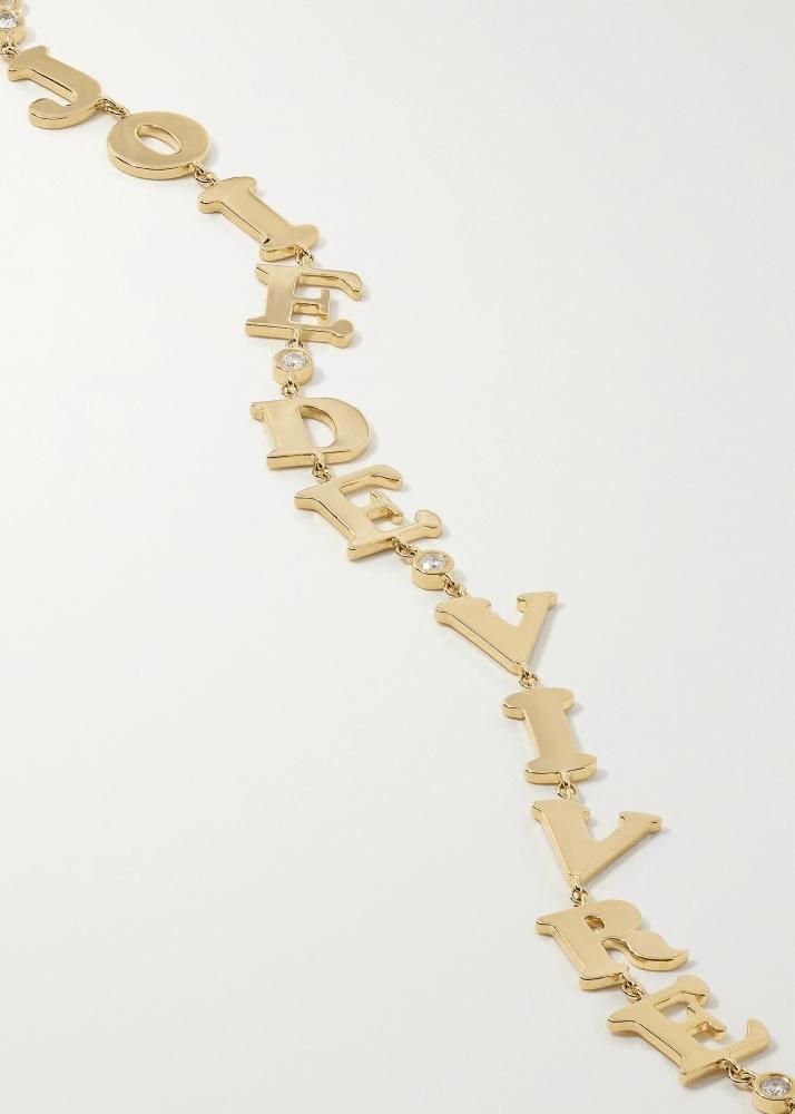 Yvonne Léon Bracelet Joie De Vivre Or Jaune