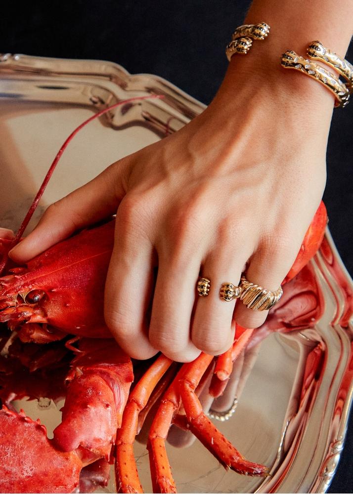 Yvonne Léon Bracelet Jonc "papatte" Or Jaune