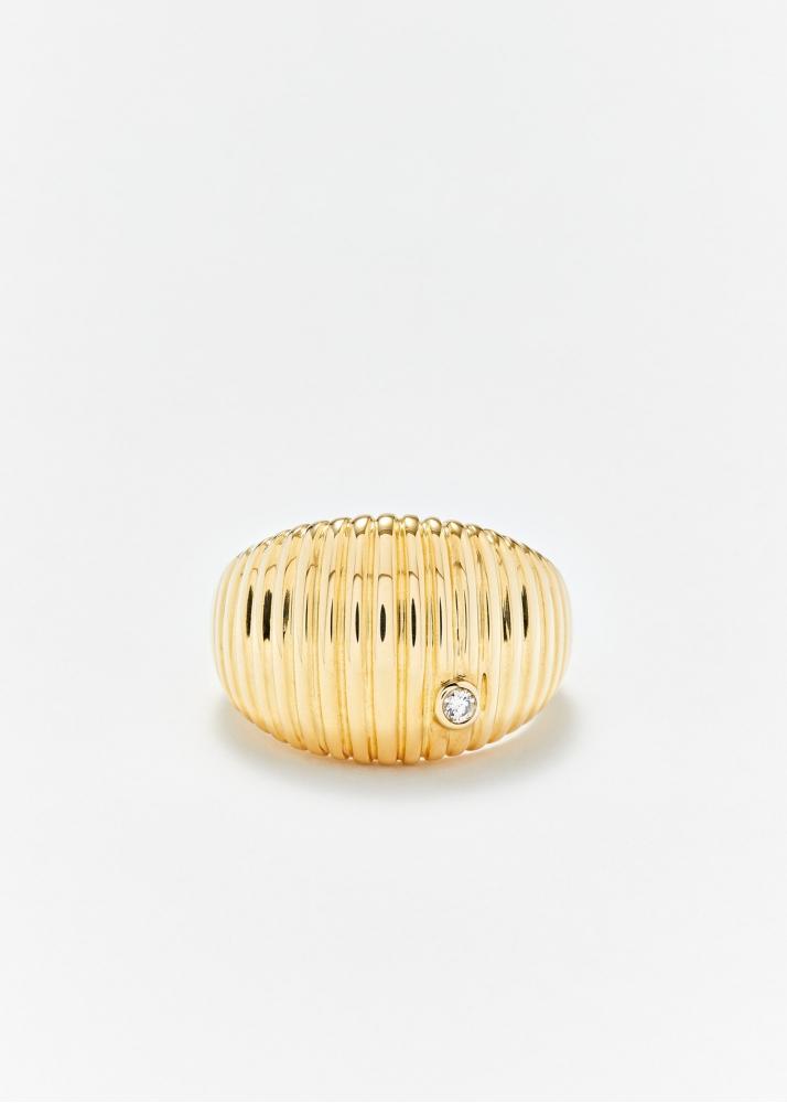 yvonne léon chevalière berlingot or jaune