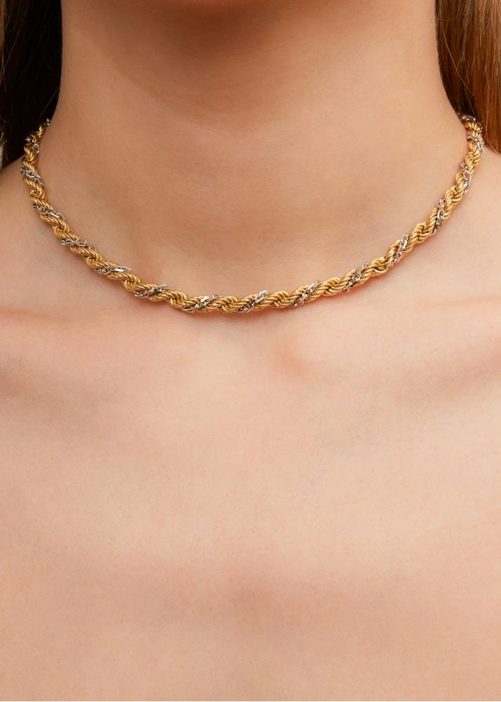 Yvonne Léon Collier Corde 2 Ors