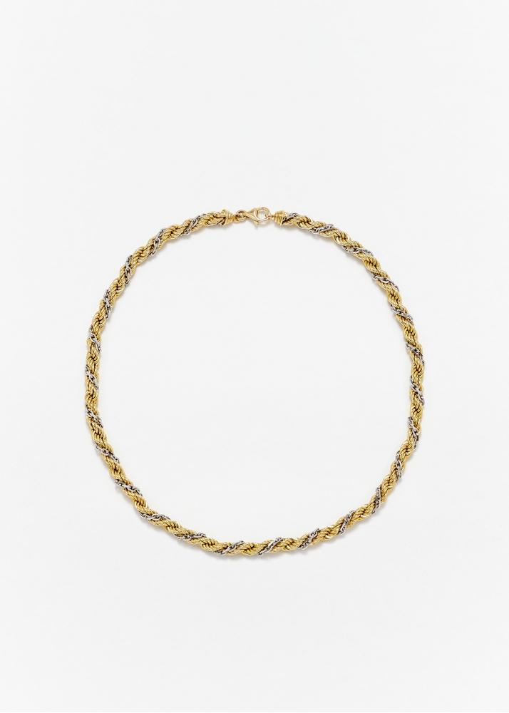 yvonne léon collier corde 2 ors