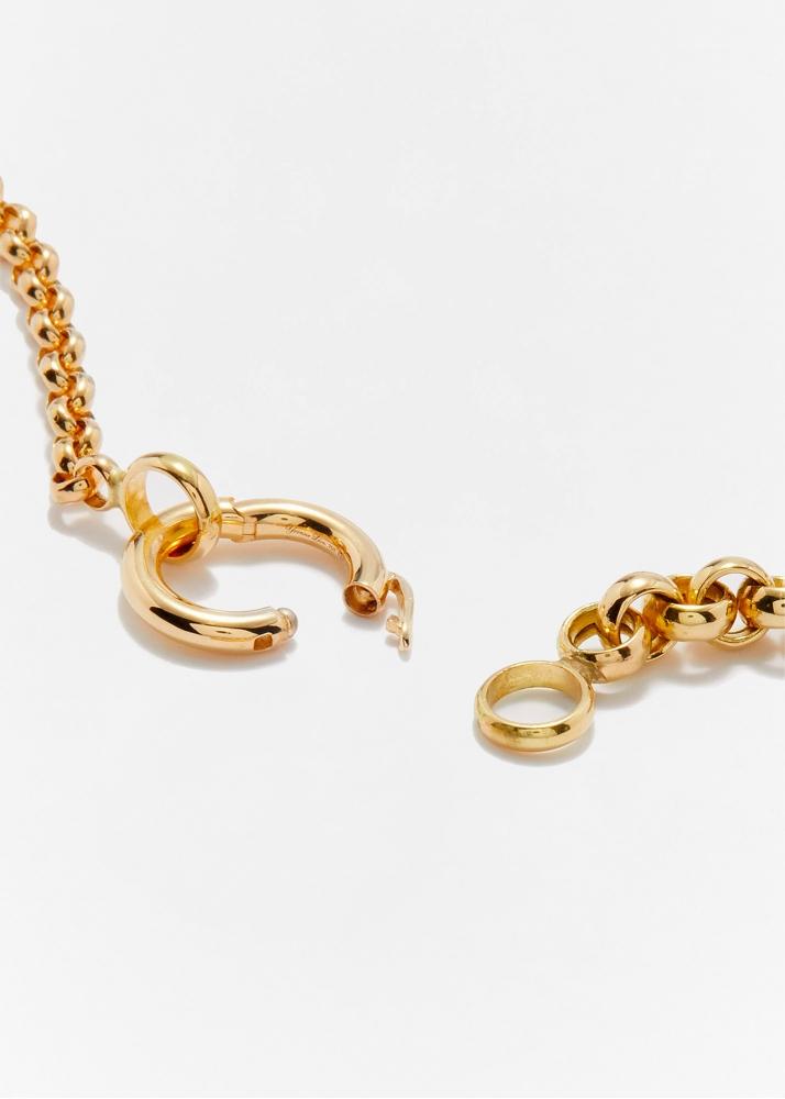 Yvonne Léon Collier Jaseron Or Jaune