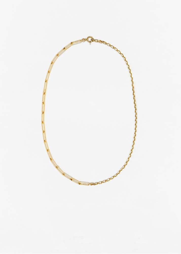 Yvonne Léon Collier Solitaire Nu Gm Or Jaune