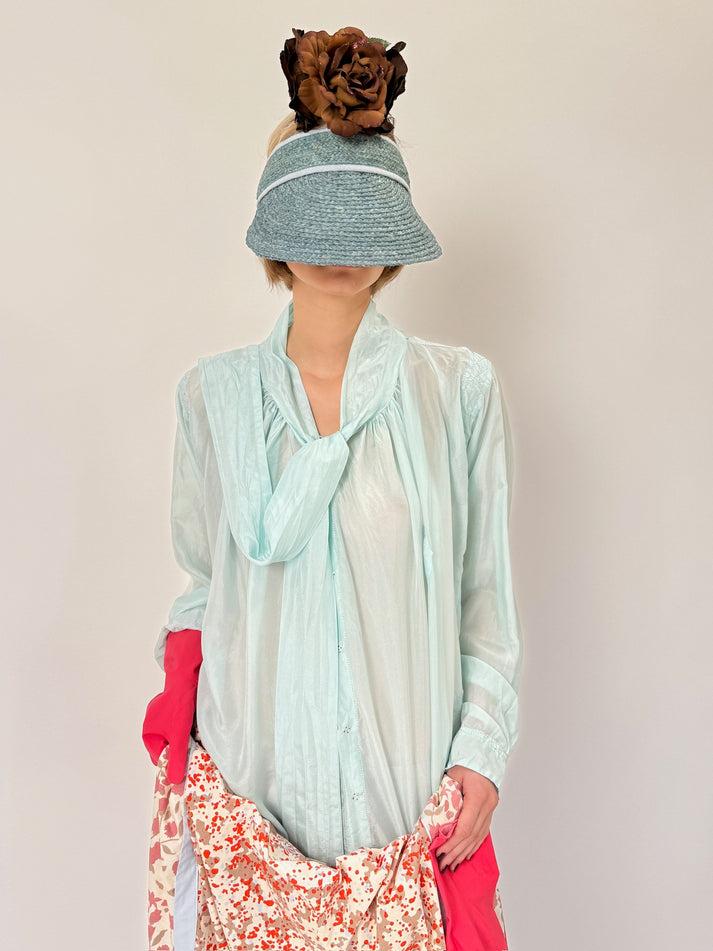 Yvonne Sporre Bow Blouse