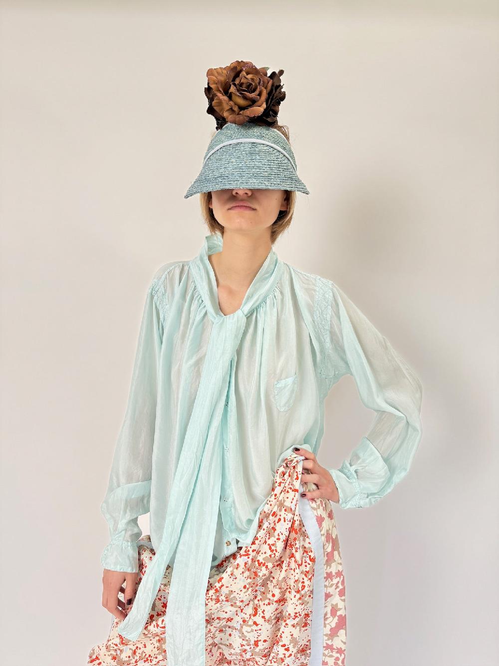 yvonne sporre Bow Blouse