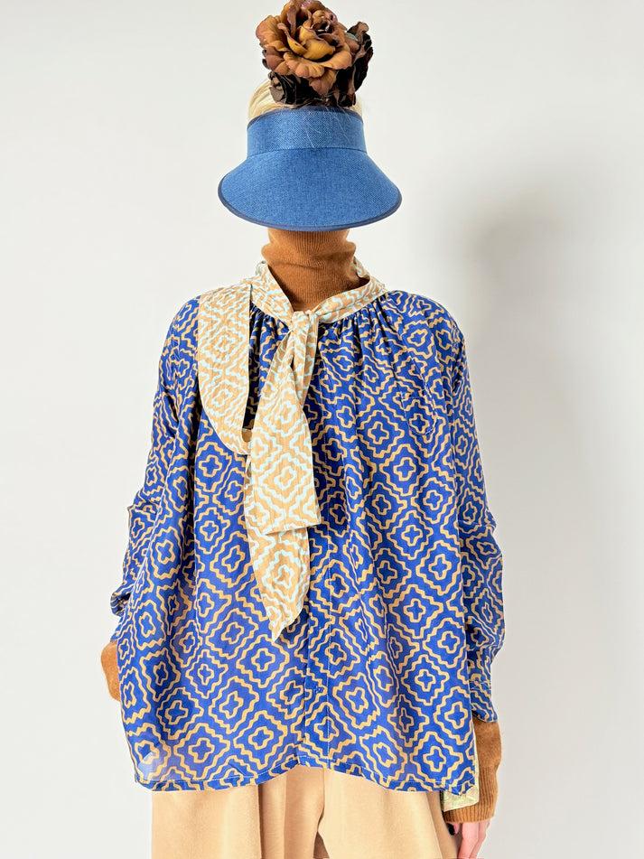 Yvonne Sporre Bow Blouse