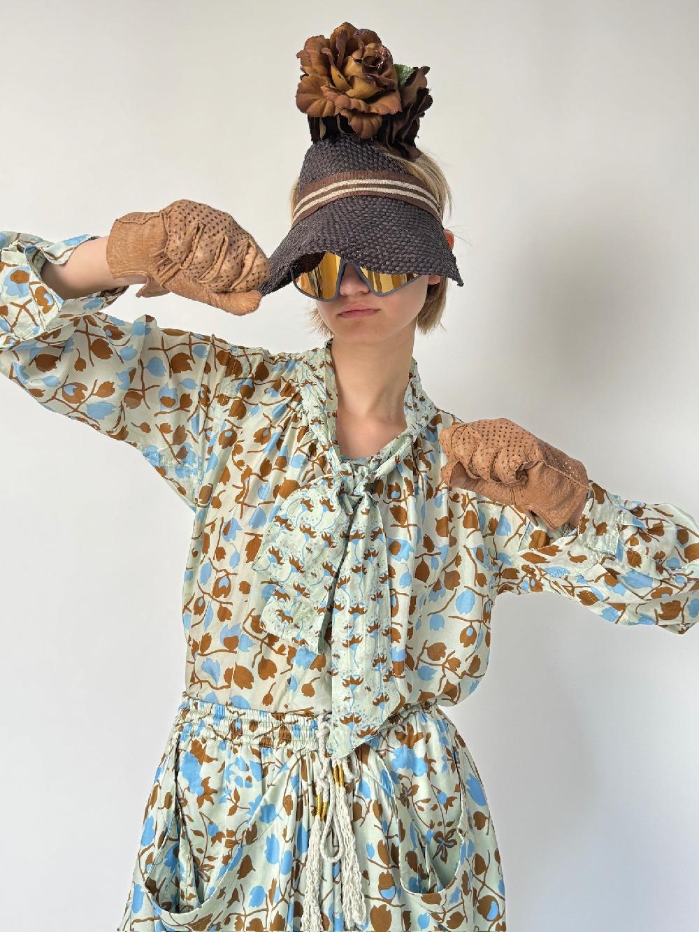 yvonne sporre Bow Blouse