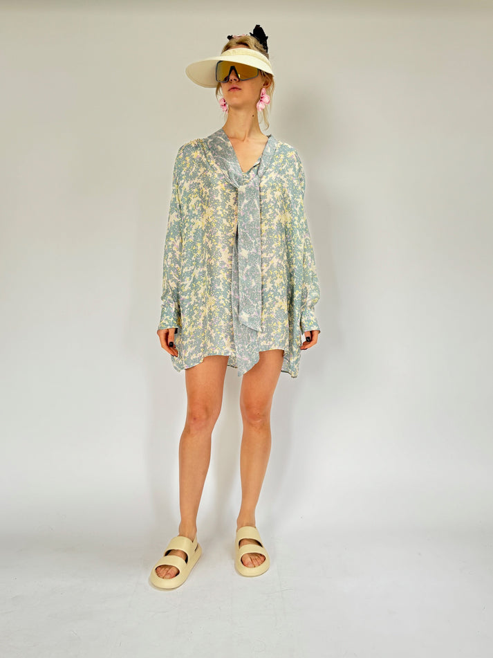 Yvonne Sporre Bow Blouse