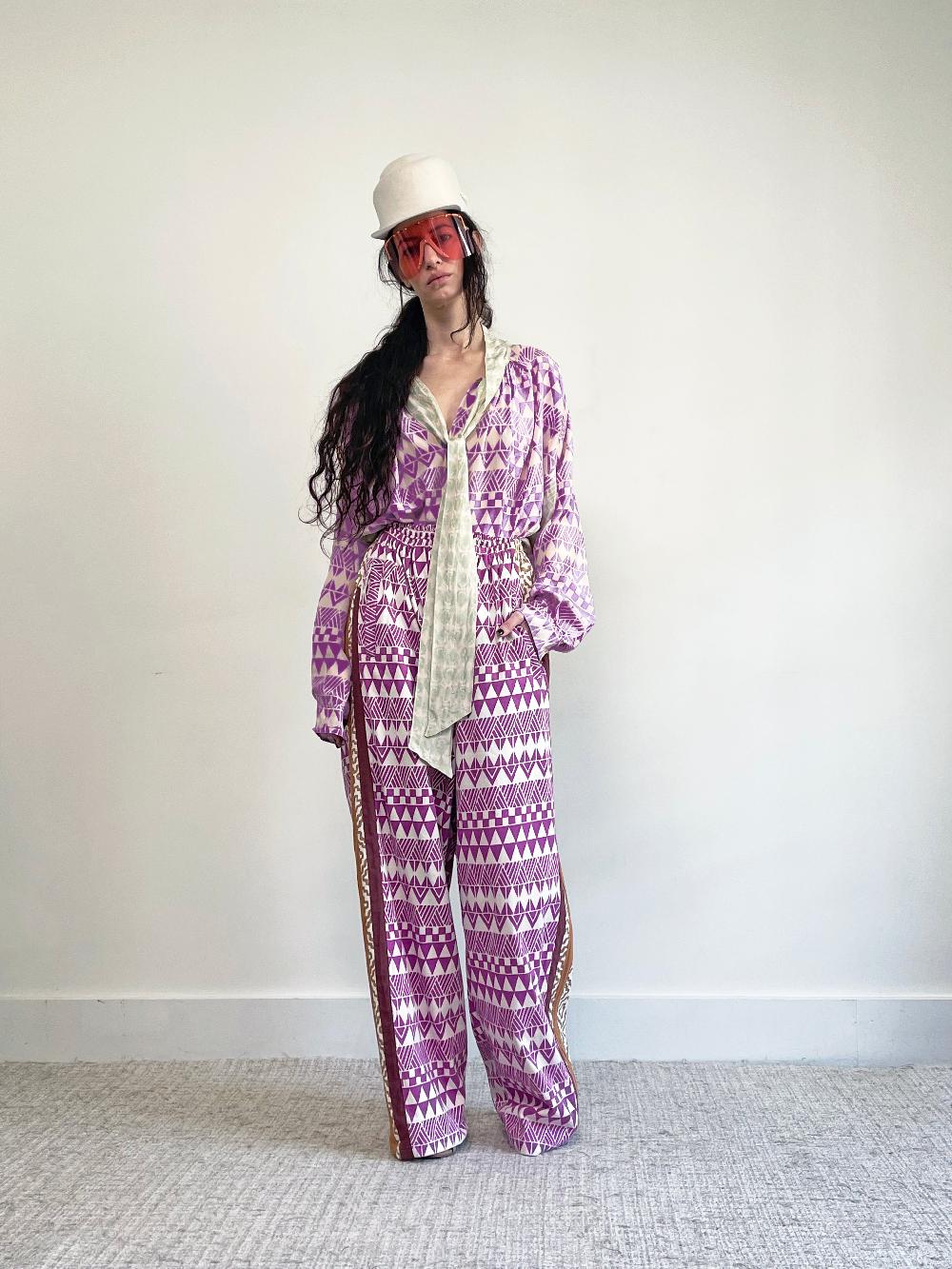 yvonne sporre Bow Blouse