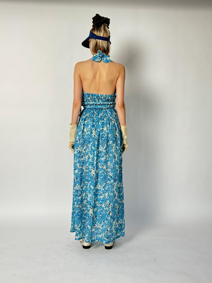 Yvonne Sporre Braid Halterneck Dress