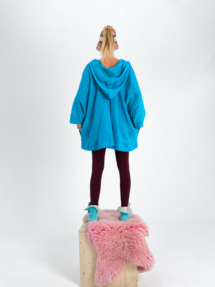 Yvonne Sporre Djelaba Hood Short