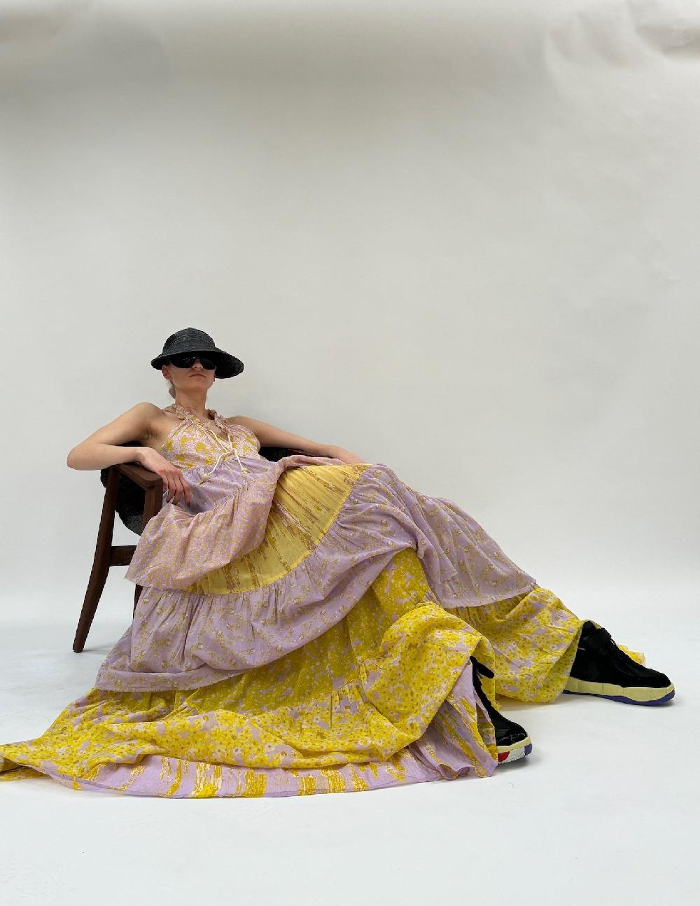 yvonne sporre Double Maxi Hippydress Sleeveless