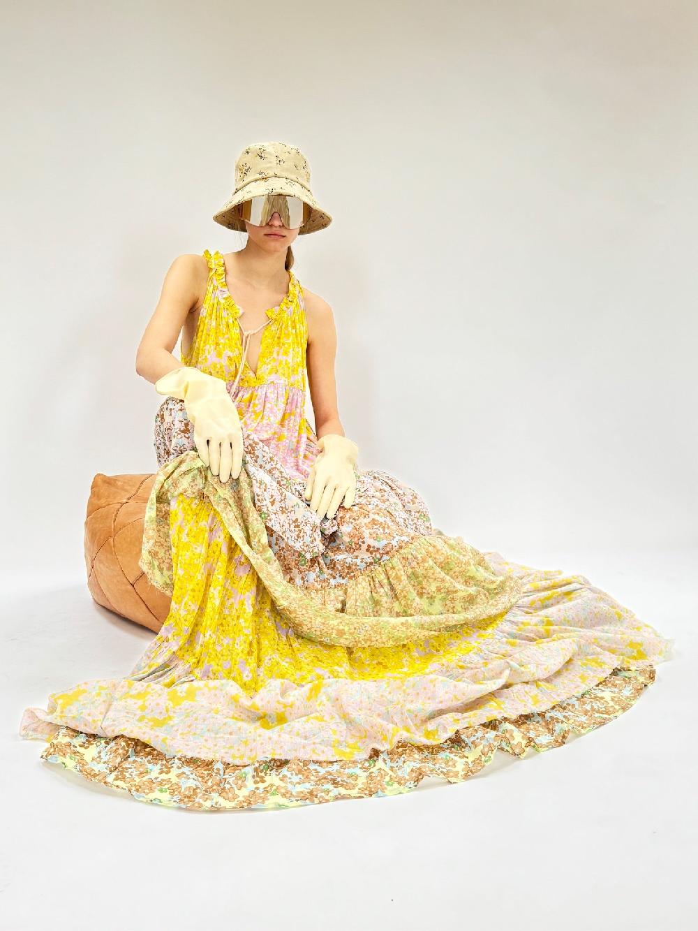 yvonne sporre Double Maxi Hippydress Sleeveless