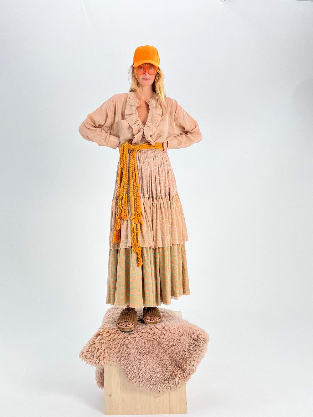 yvonne sporre Double Maxi Skirt