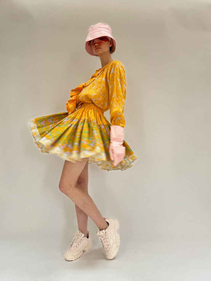 Yvonne Sporre Double Mini Volant Skirt