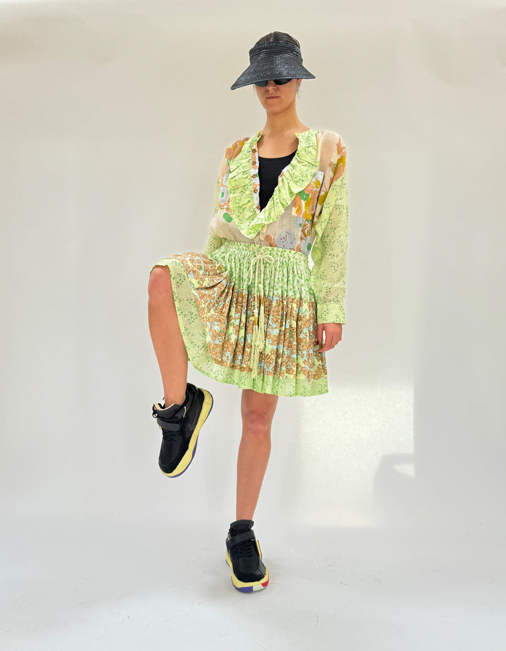 Yvonne Sporre Double Mini Volant Skirt