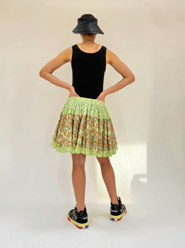 Yvonne Sporre Double Mini Volant Skirt