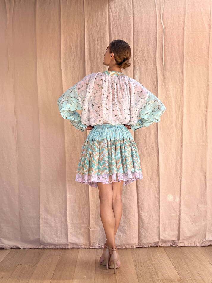 Yvonne Sporre Double Mini Volant Skirt