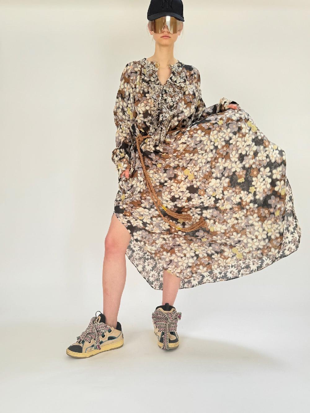 yvonne sporre Frill Dress